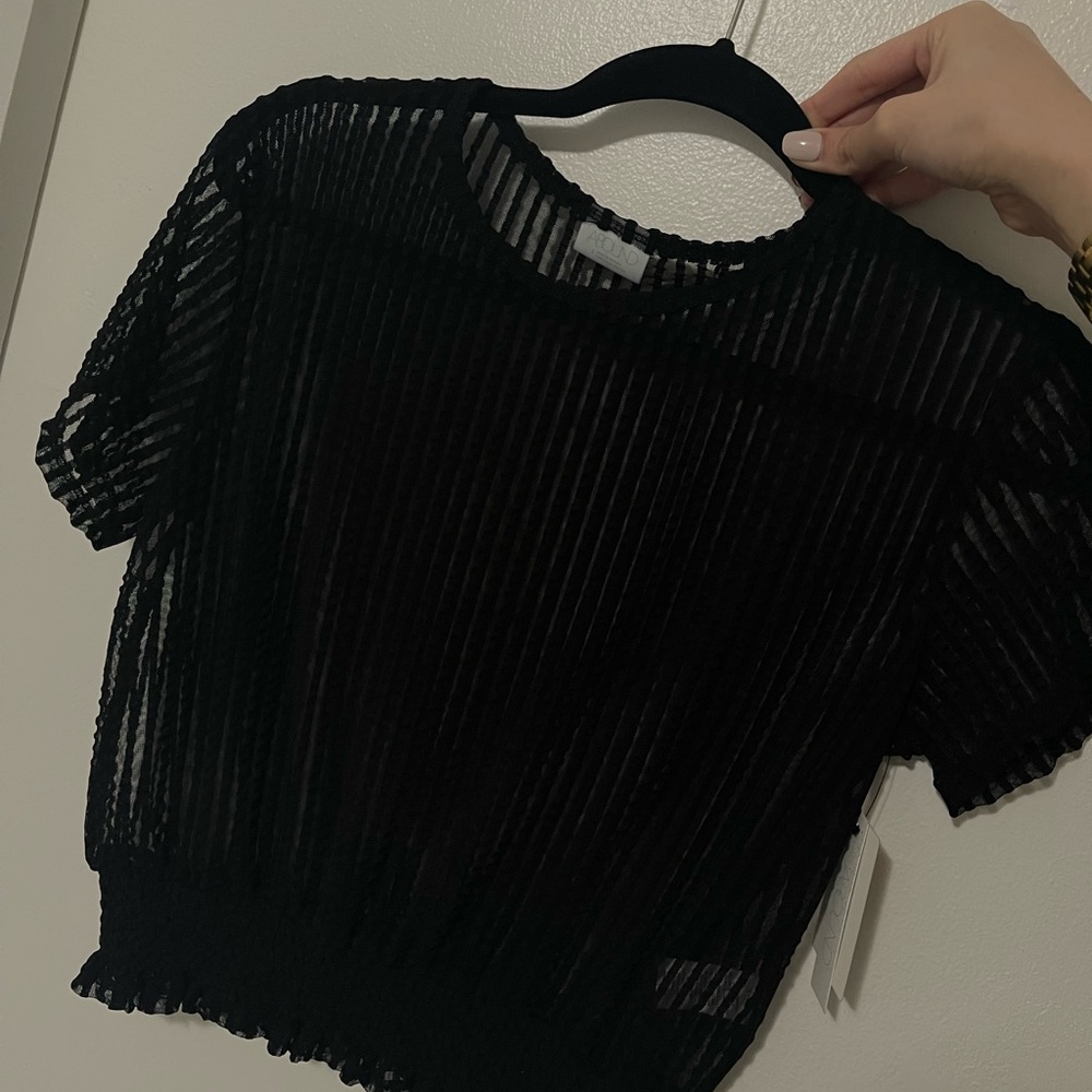 Black womens blouse